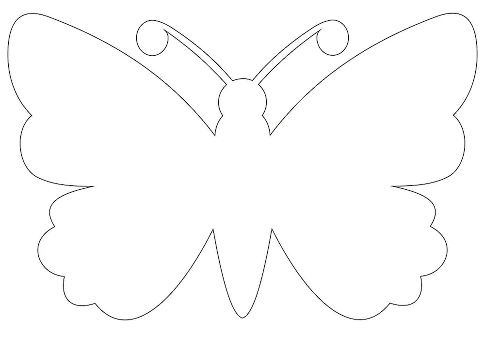 Schmetterlingsschablonen