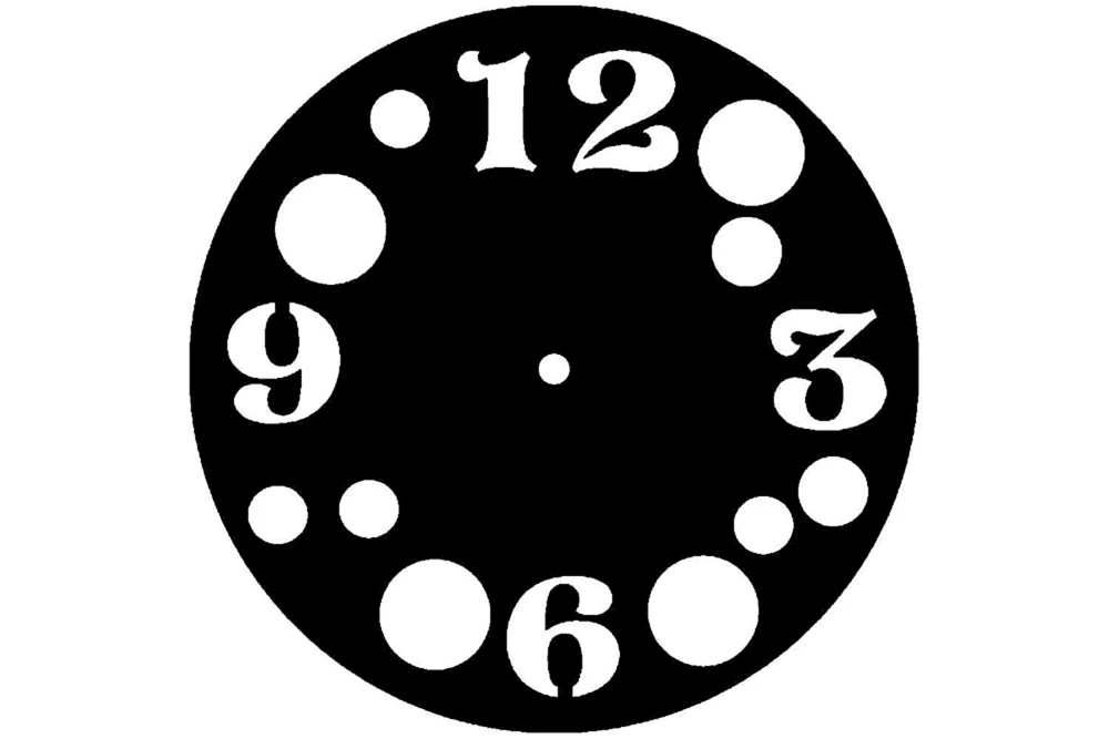 Zifferblatt Uhr