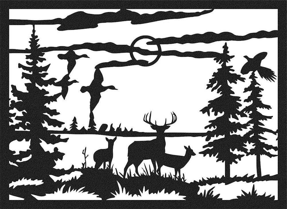 Silhouette Komposition