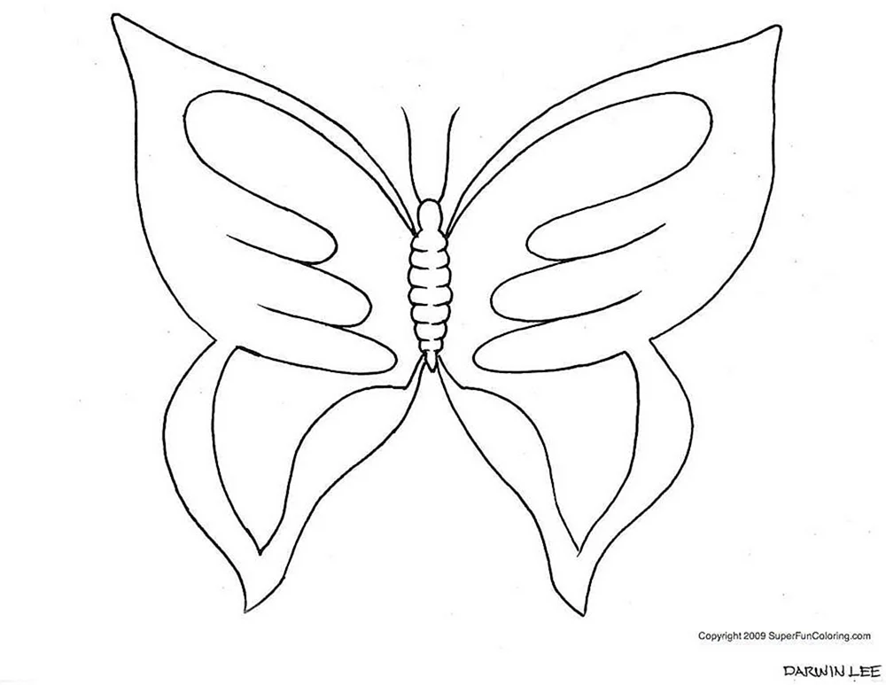 Schmetterlingsschablonen