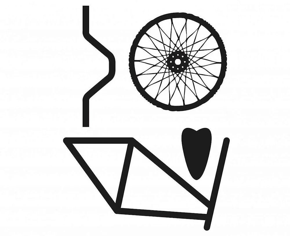 Schablonen für 3D-Stift-Fahrrad