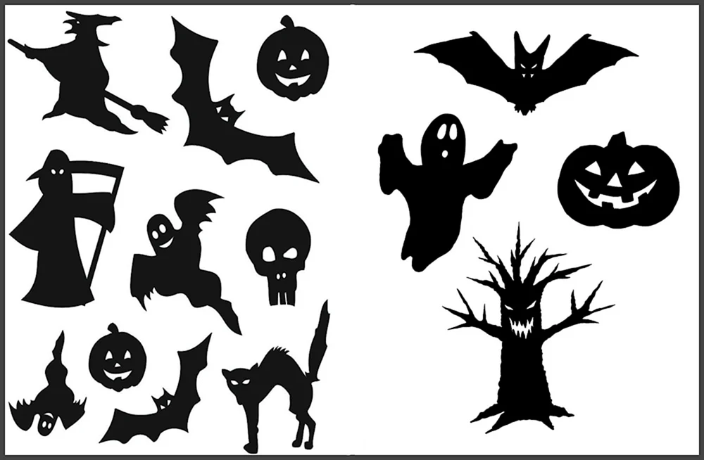 Halloween ausmalen