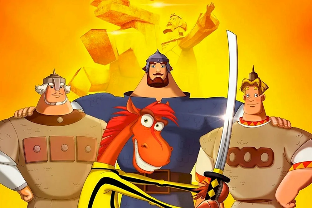 Tsar Grad aus dem Cartoon Drei Bogatyrs