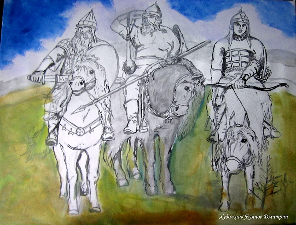Drei Mohrenköpfe Vasnetsov