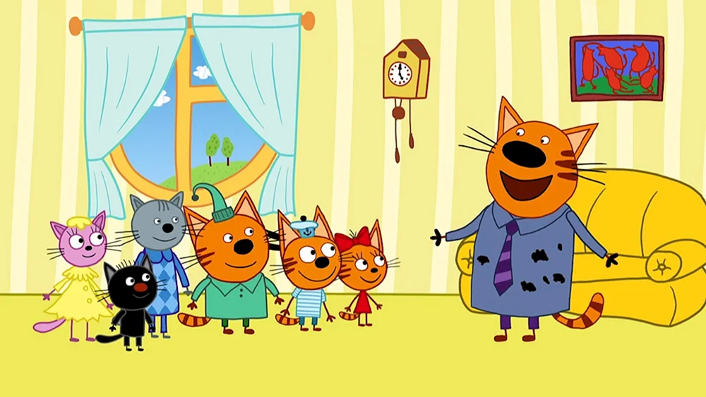 Drei Katzen Cartoon 3 Katzen Cartoon 3 Katzen