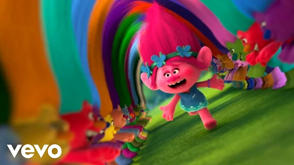 Trolls Cartoon Rozochka