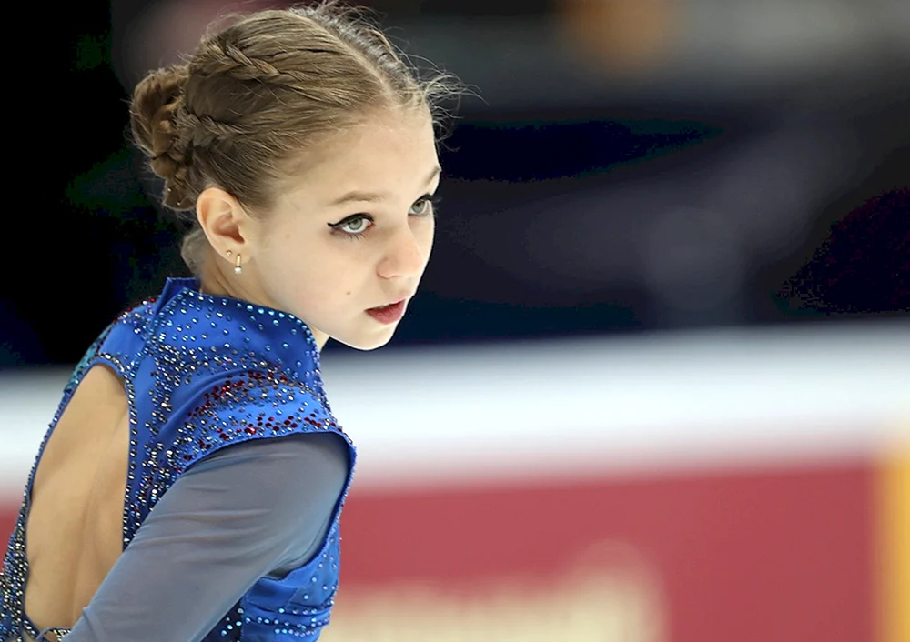 Russische Eiskunstläufer Alexandra Trusova