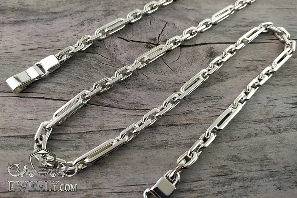 Baraka Ankerkette Sterling Silber