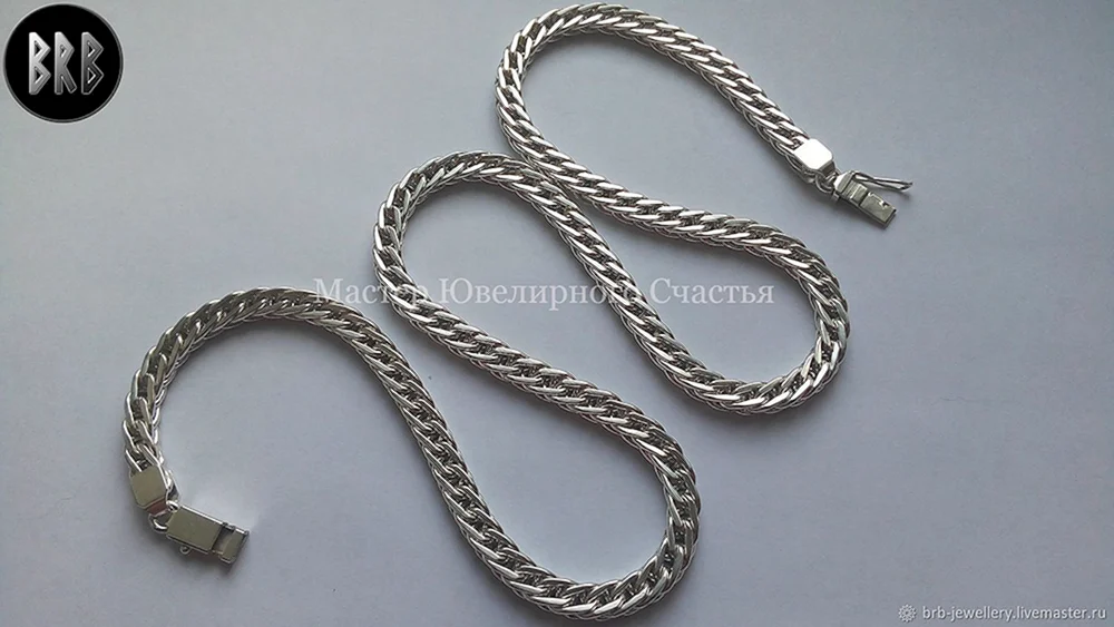 Fuchsschwanzkette gold 100 Gramm