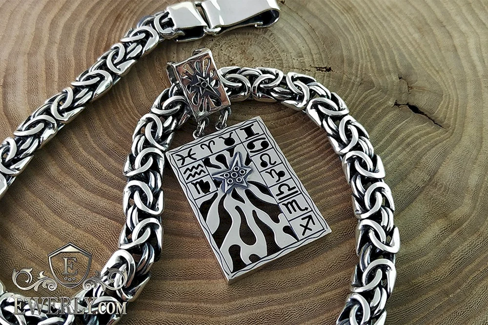 Cobra Doppelmuschel Silber