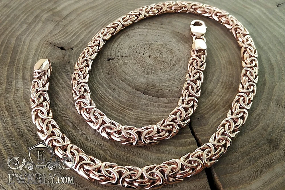 Fuchsschwanz Kette Gold 100 Gramm