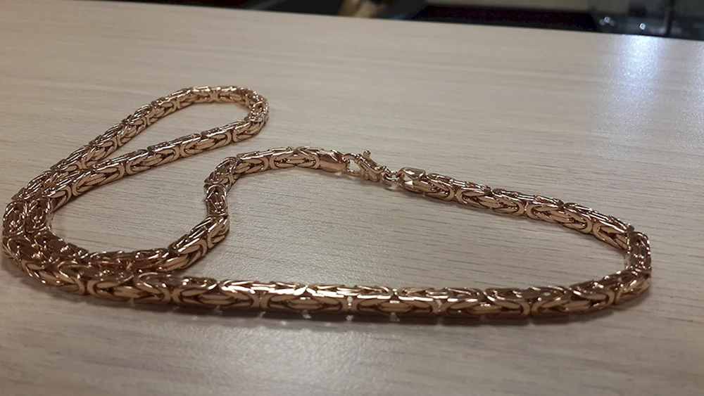 Fuchsschwanzkette Gold 150