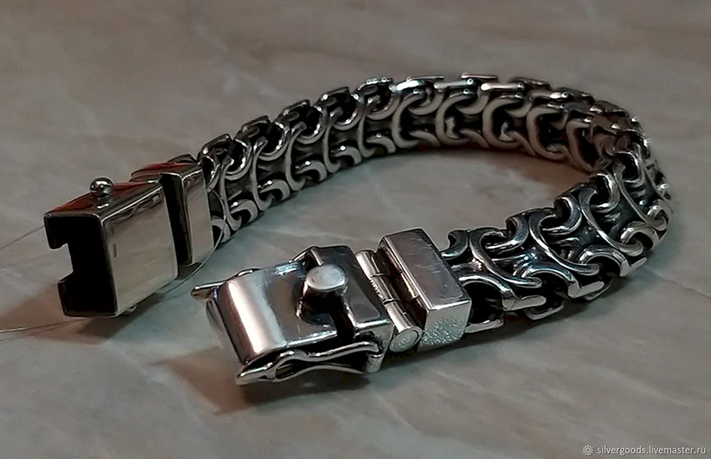 RAMZES-Kette geschwärzt silber