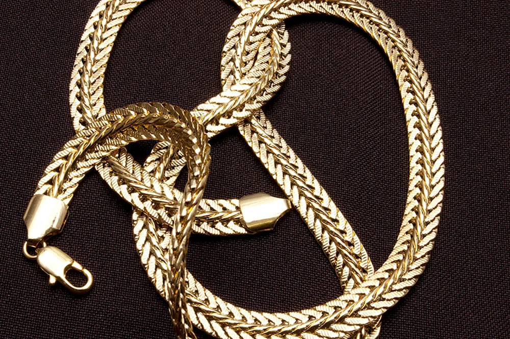 Anakonda Kette Gold