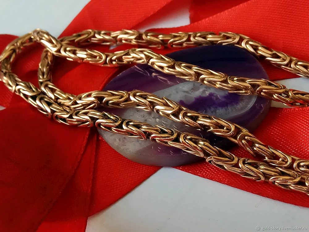 Fuchsschwanzkette Kardinal Gold