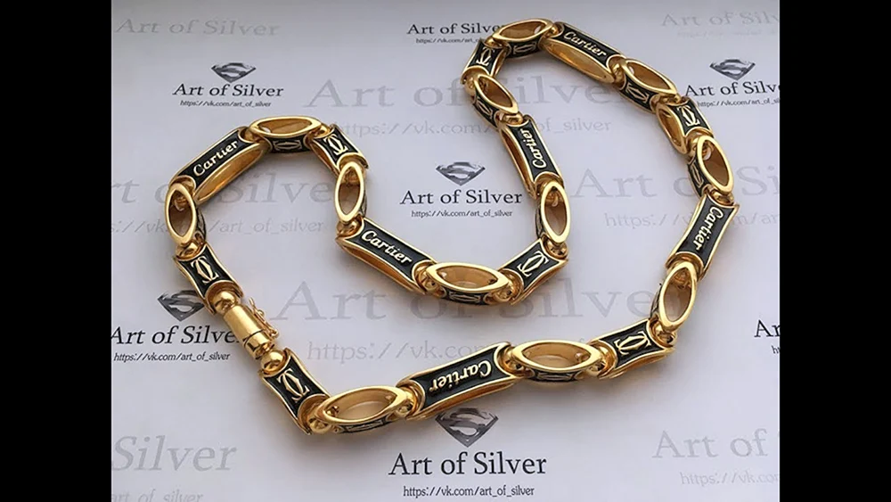 Cartier Herrenkette 925