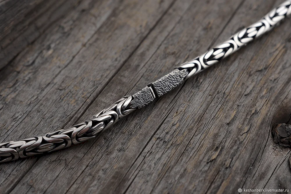 Fuchsschwanzkette Silber