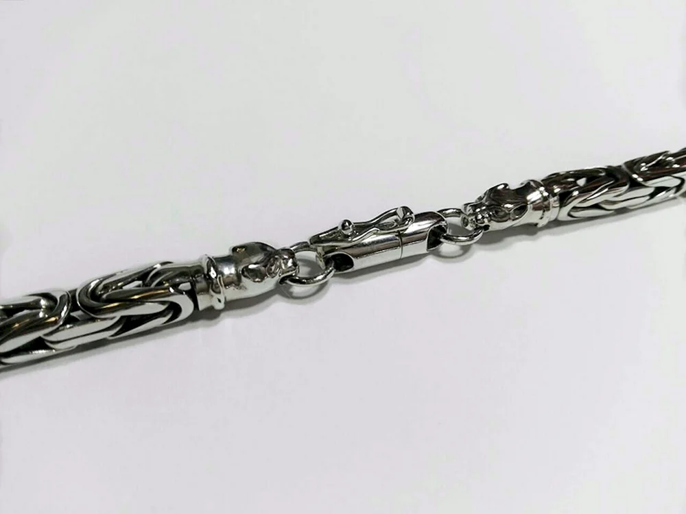 Fuchsschwanz Silber Kette