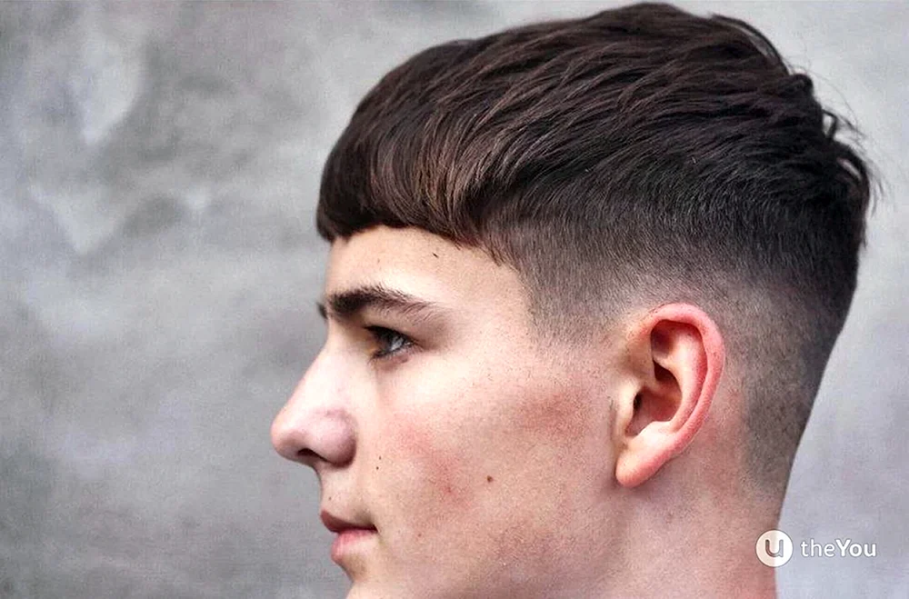 Caesar Fade Kurzhaarschnitt