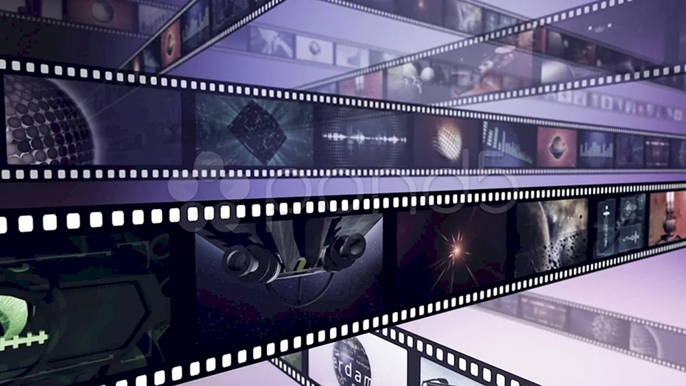 Filmpräsentationshintergrund