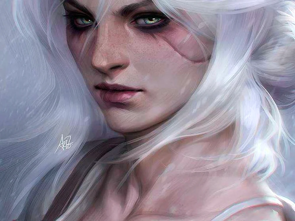 Ciri Der Hexer. The Witcher