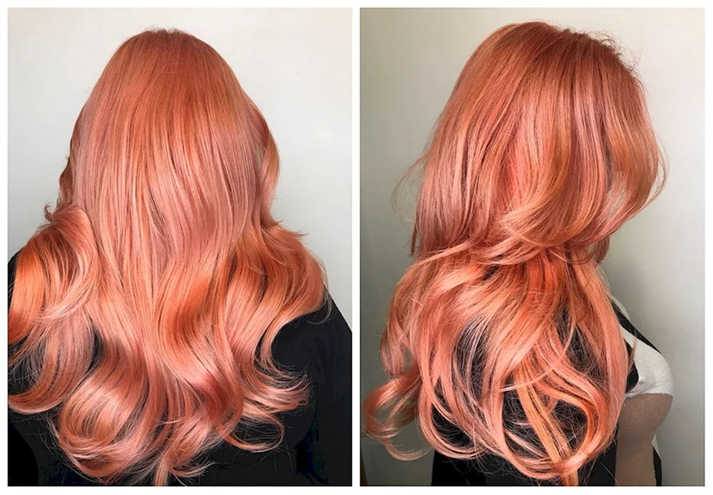Haarfarbe 2022 blorange