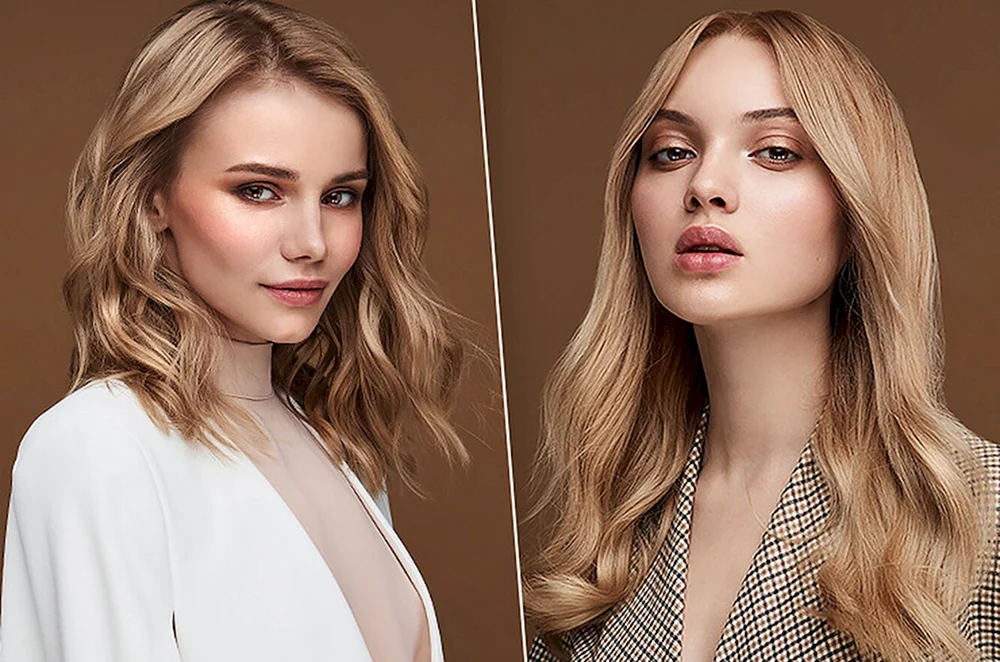 Blonde Haartöne