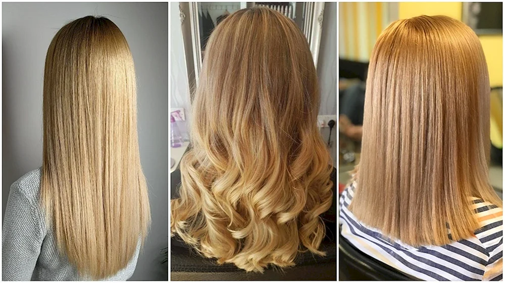 Weizenblond Haarfarbe