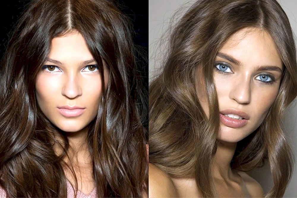 Rousseau Karamell Asche Haarfarbe