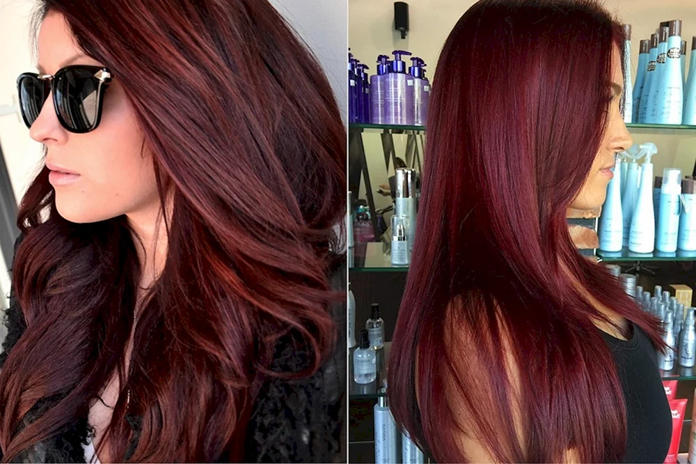 Tonic Burgundy Haarfarbe