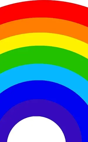 Regenbogenfarben