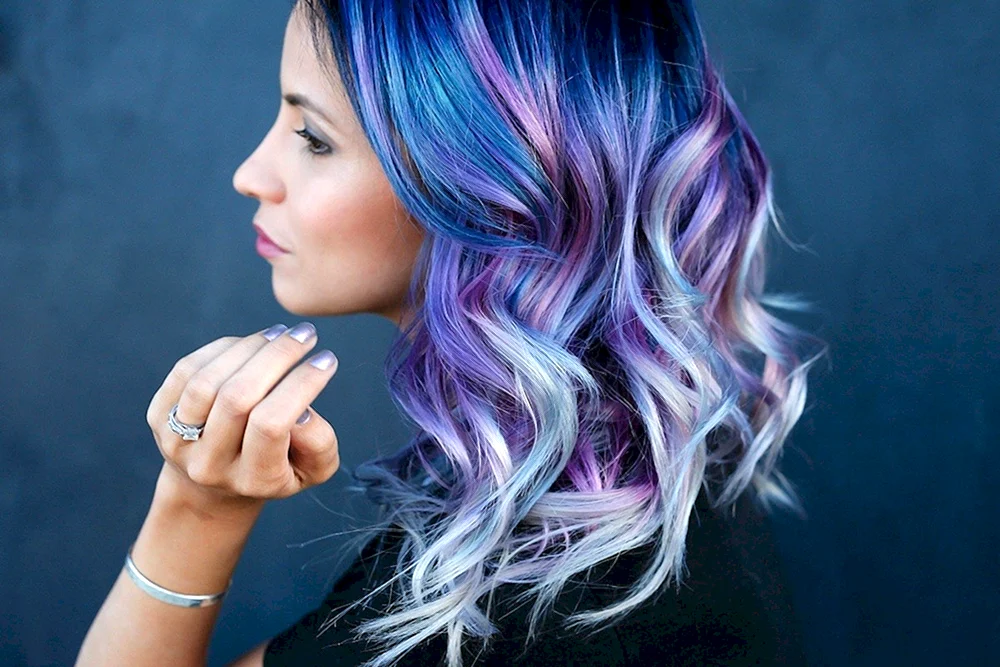 Färbung Haare