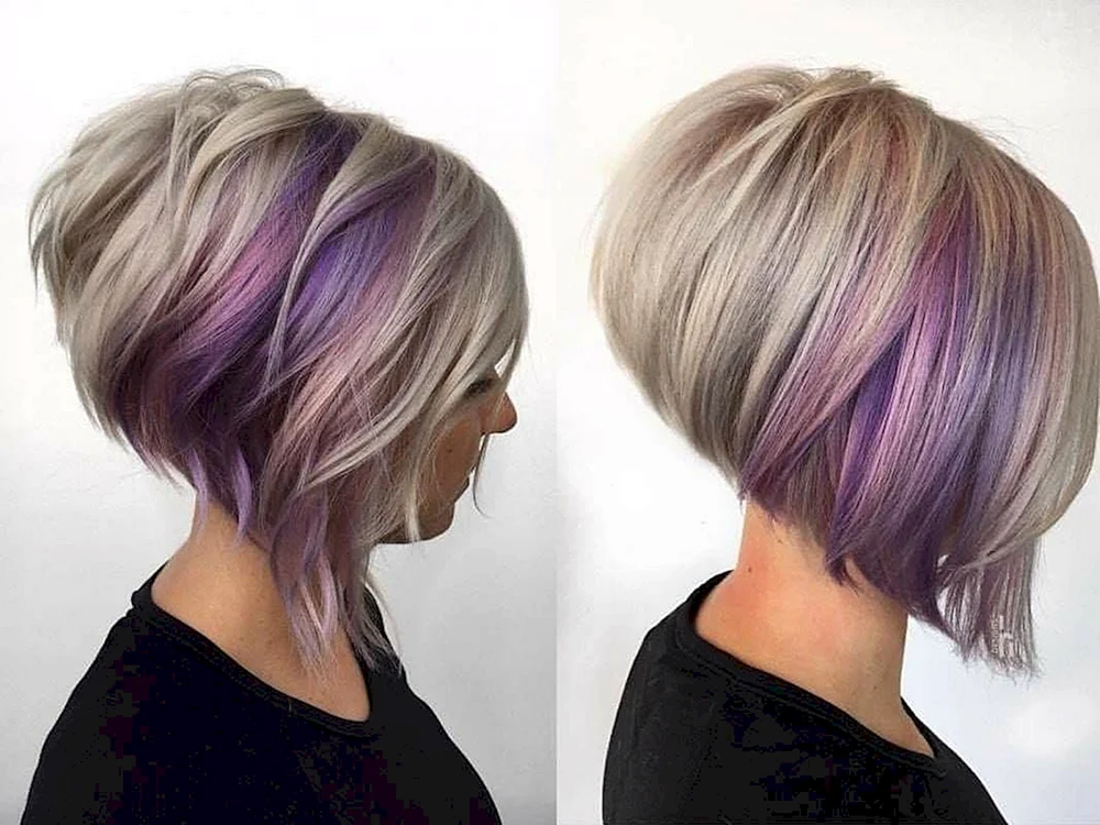 Asymmetrisch abgestufter Bob bob bob