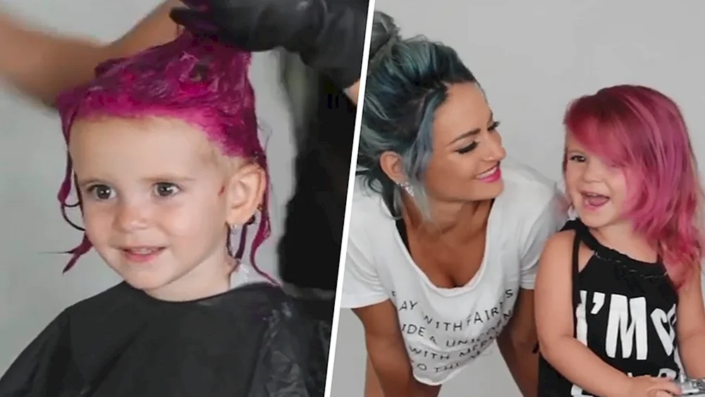 Farbige Haare für Kinder