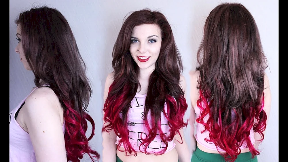 Fuchsia Balayage