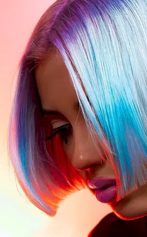 Kurze Haare färben