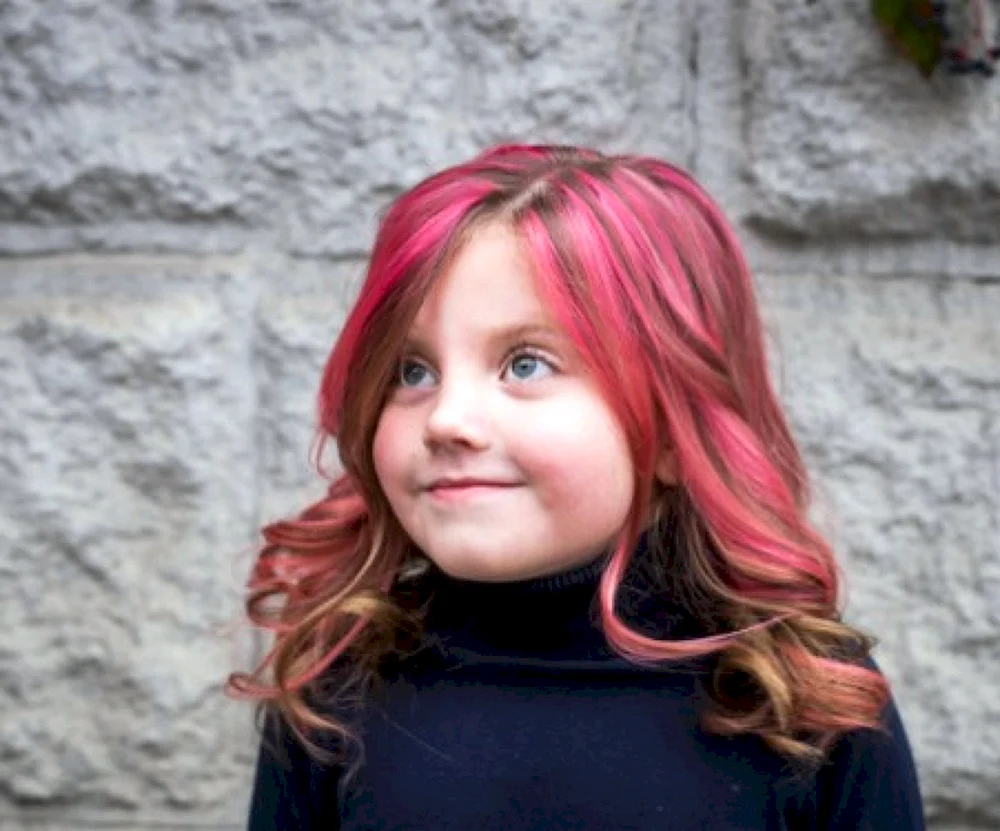 Farbige Haare für Kinder