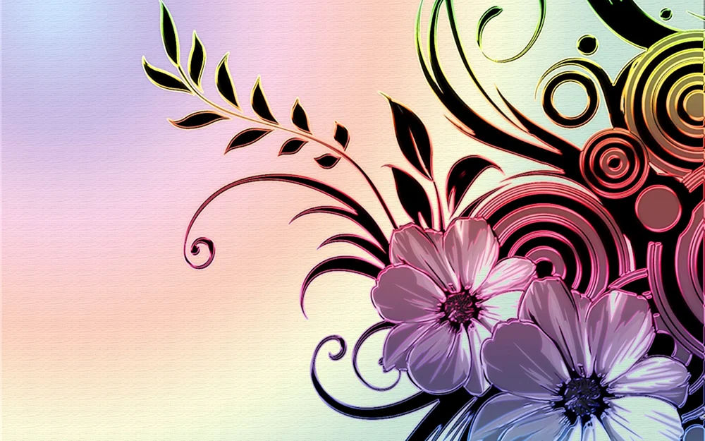 Blumenabstraktion