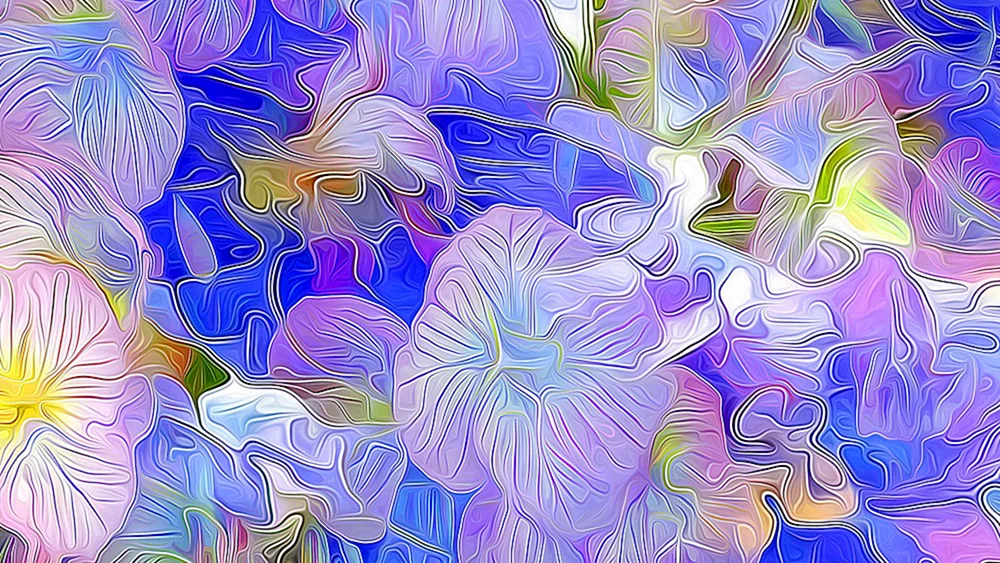 Blumenabstraktion