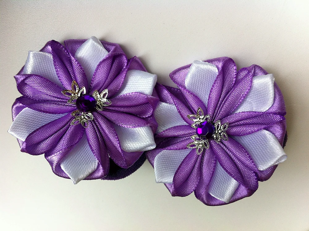 Kanzashi-Haarbänder