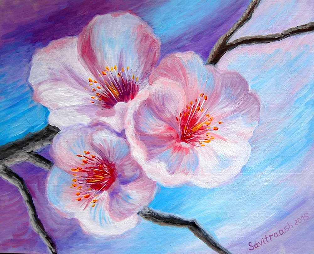 Malerei mit Acrylfarben