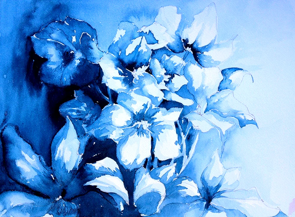 Blumen in Farbe