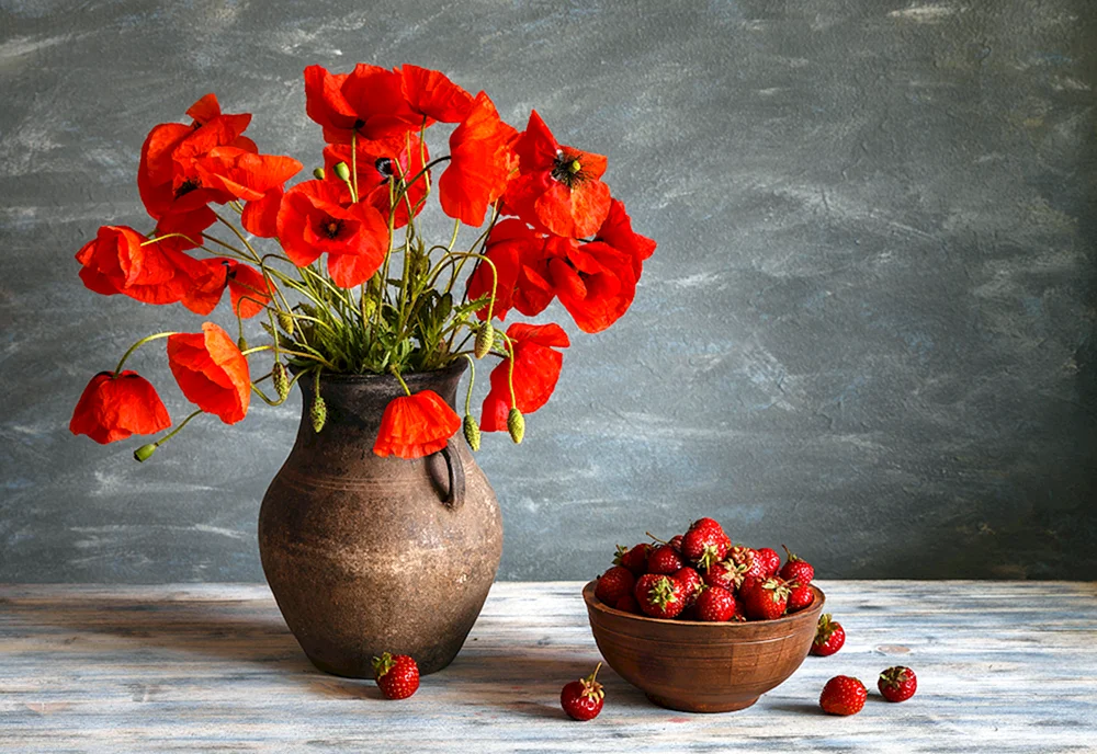 Blumen in einer Vase