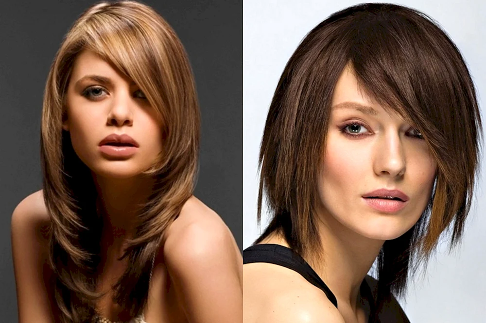 Stufiger Bob mit Asymmetrie