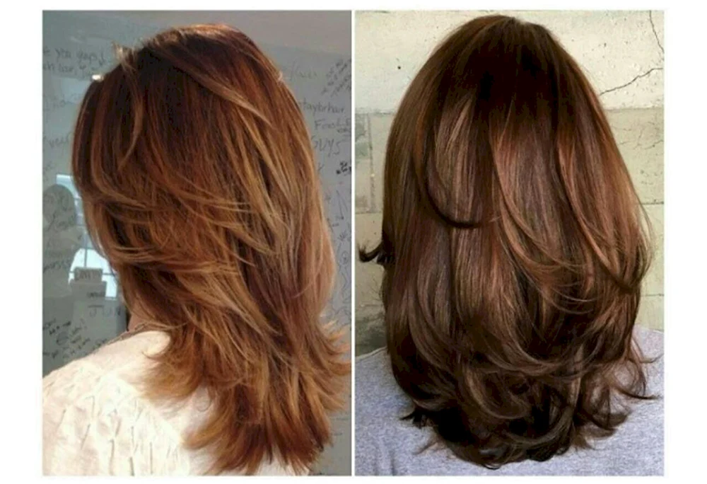 Keratin Glättung für Kaskade