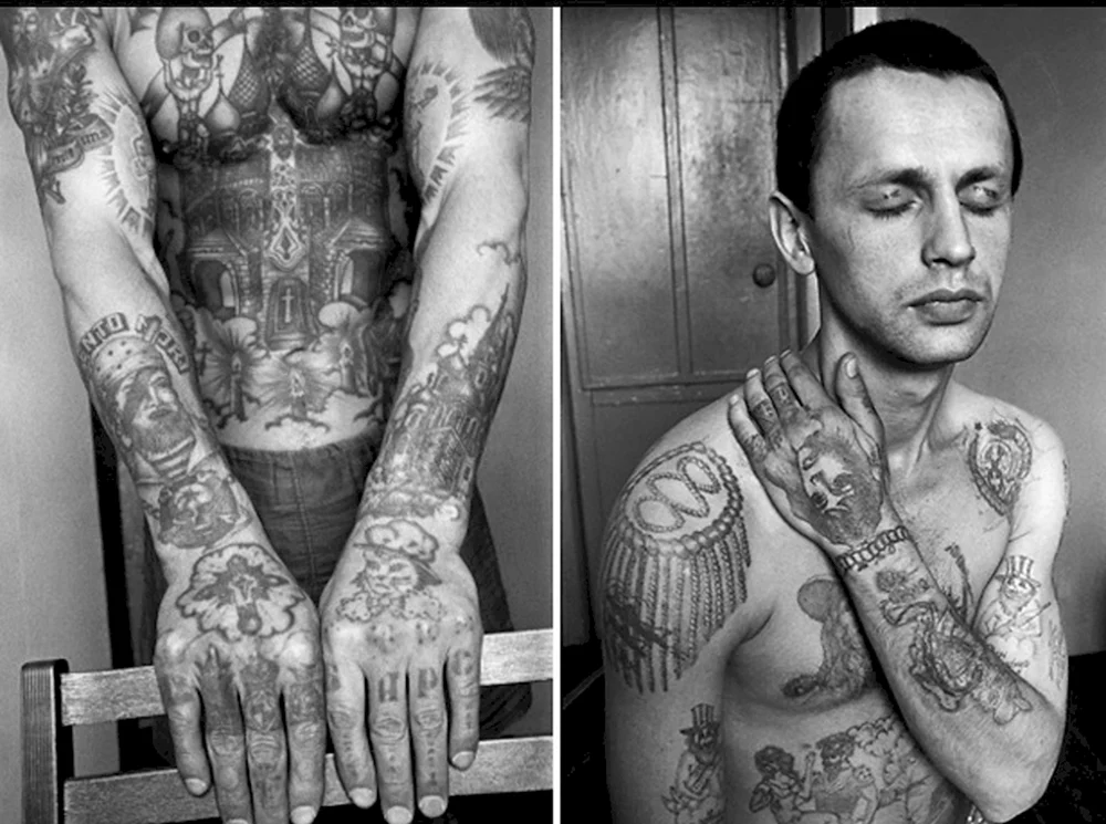 Kriminelle Tattoos