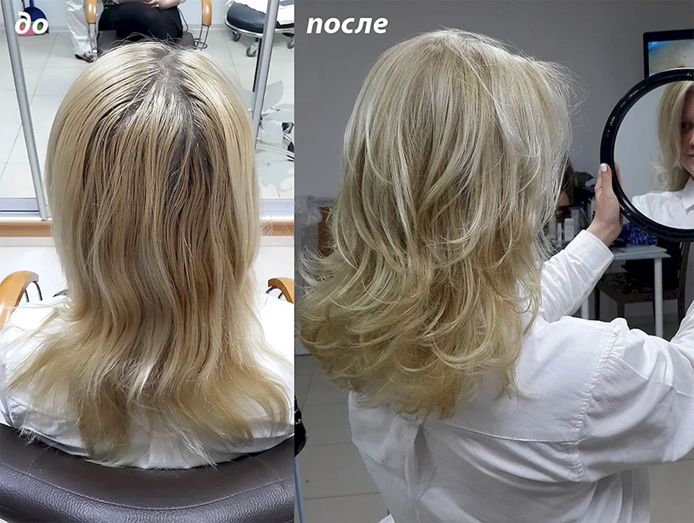 Exponierte Locken Kaskadenpony