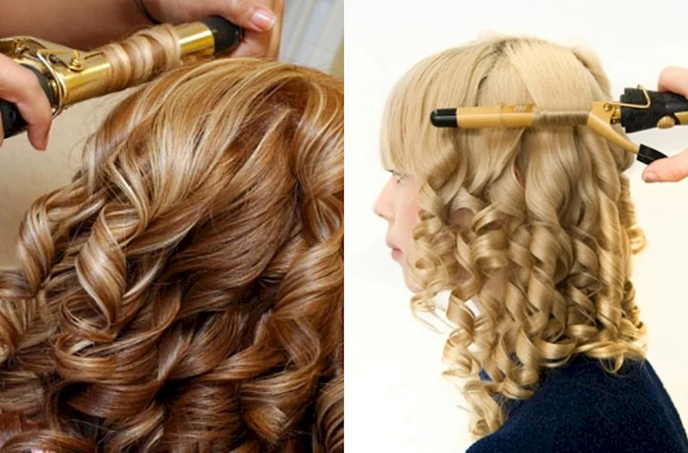 Locken für große Locken