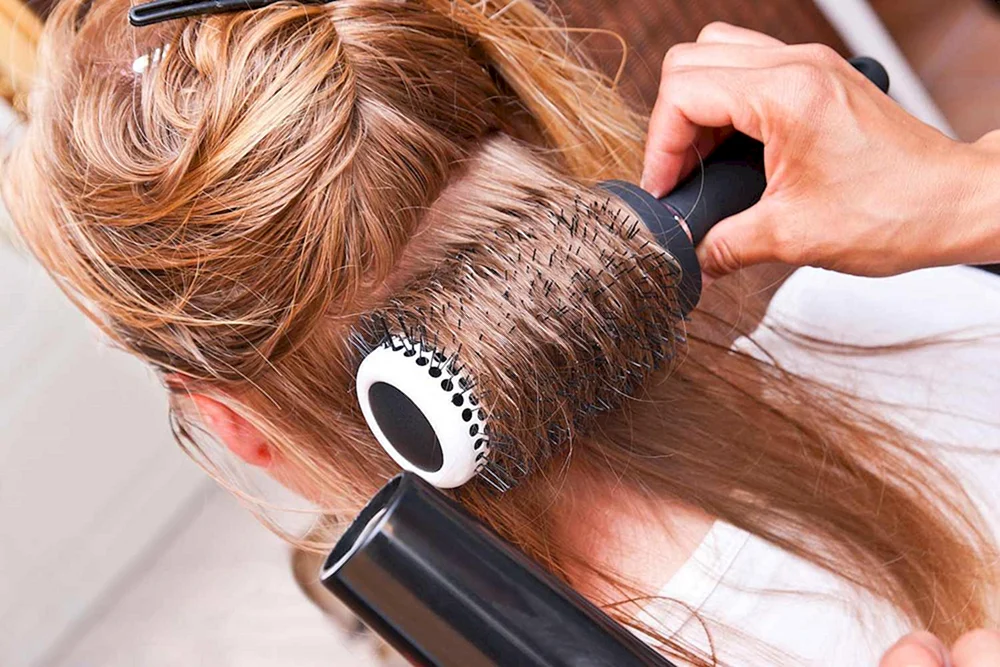 Philips Haartrockner mit Bürste. Rowenta Bürste