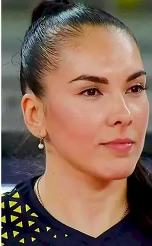 Ukrainische Volleyballspielerin Yulia